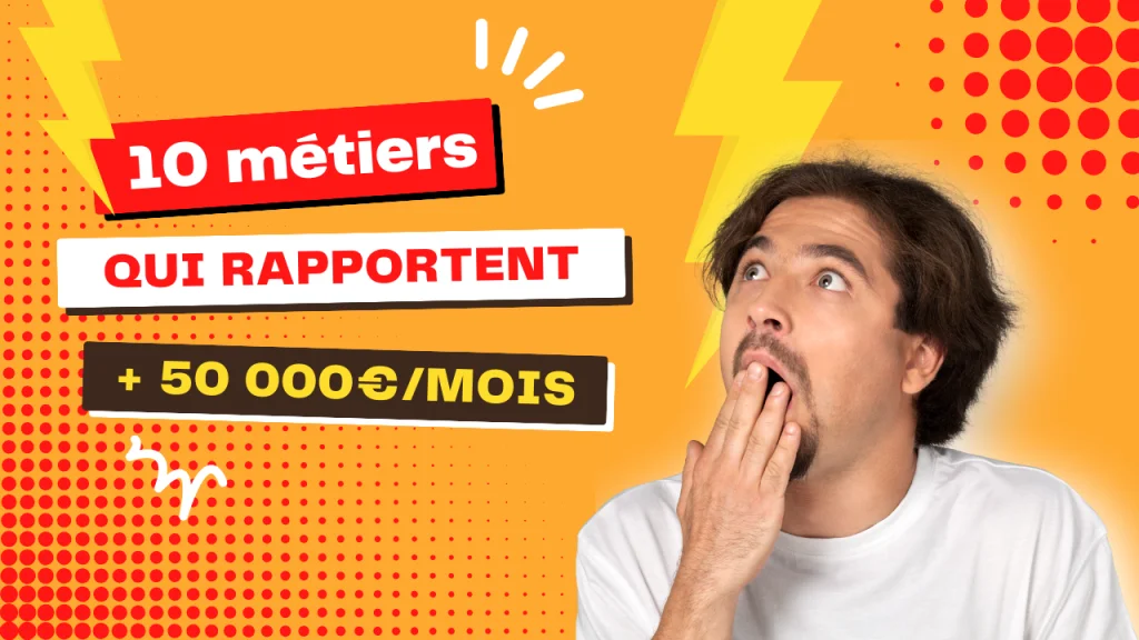 Métier qui rapporte 50000 euros par mois