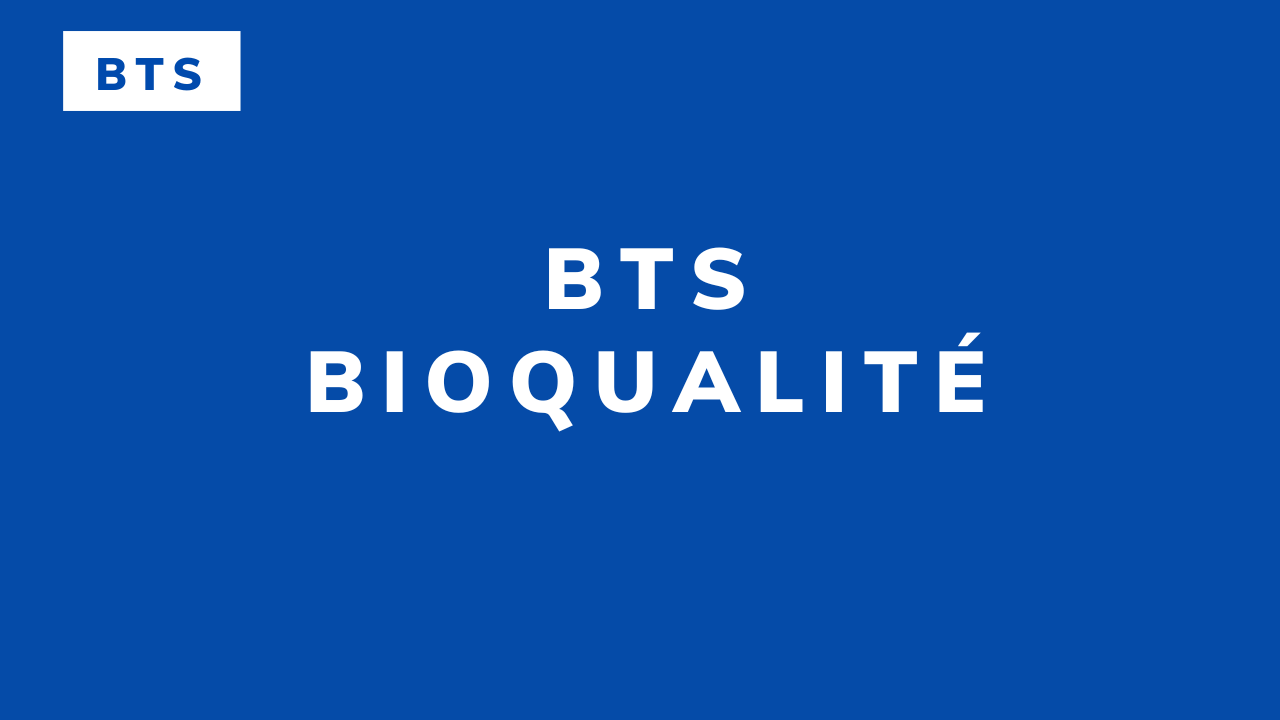 BTS Bioqualité