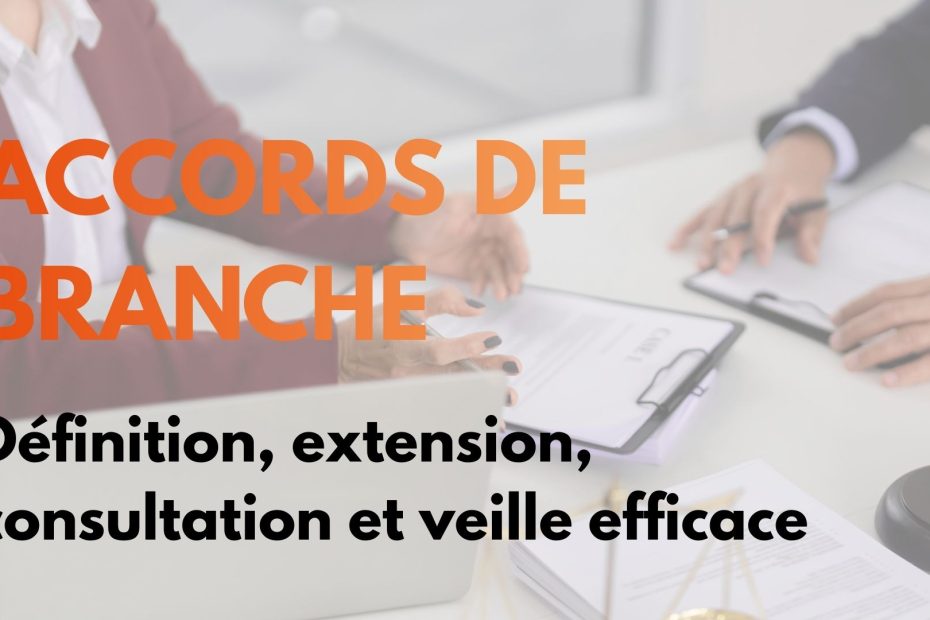 Accords de branche